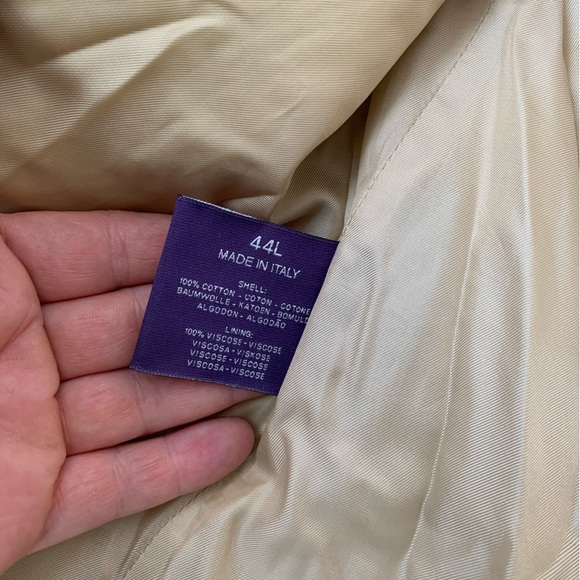 Ralph Lauren Purple Label Kent Cotton Corduroy Suit Jacket sz 44 L PWM3 - Picture 11 of 13